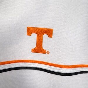 SOLD Nike Men's White and Orange Polo Dri-Fit Shirt Tennessee UT Vols Size XL